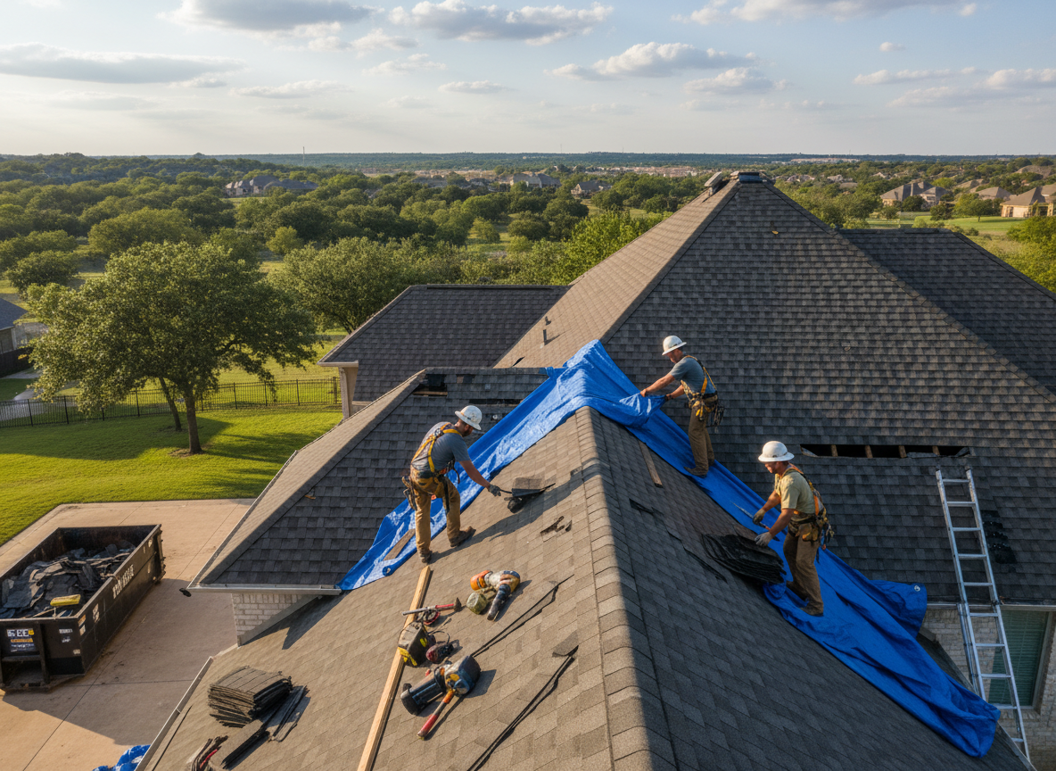Emergency Roof Repair Near Me in Texas
