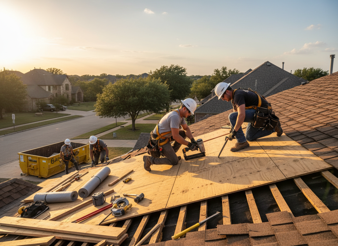 Roof Repair in Allen, TX 75002
